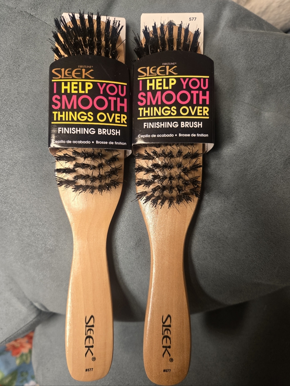 Firstline Sleek Finishing Brush Set Of 2